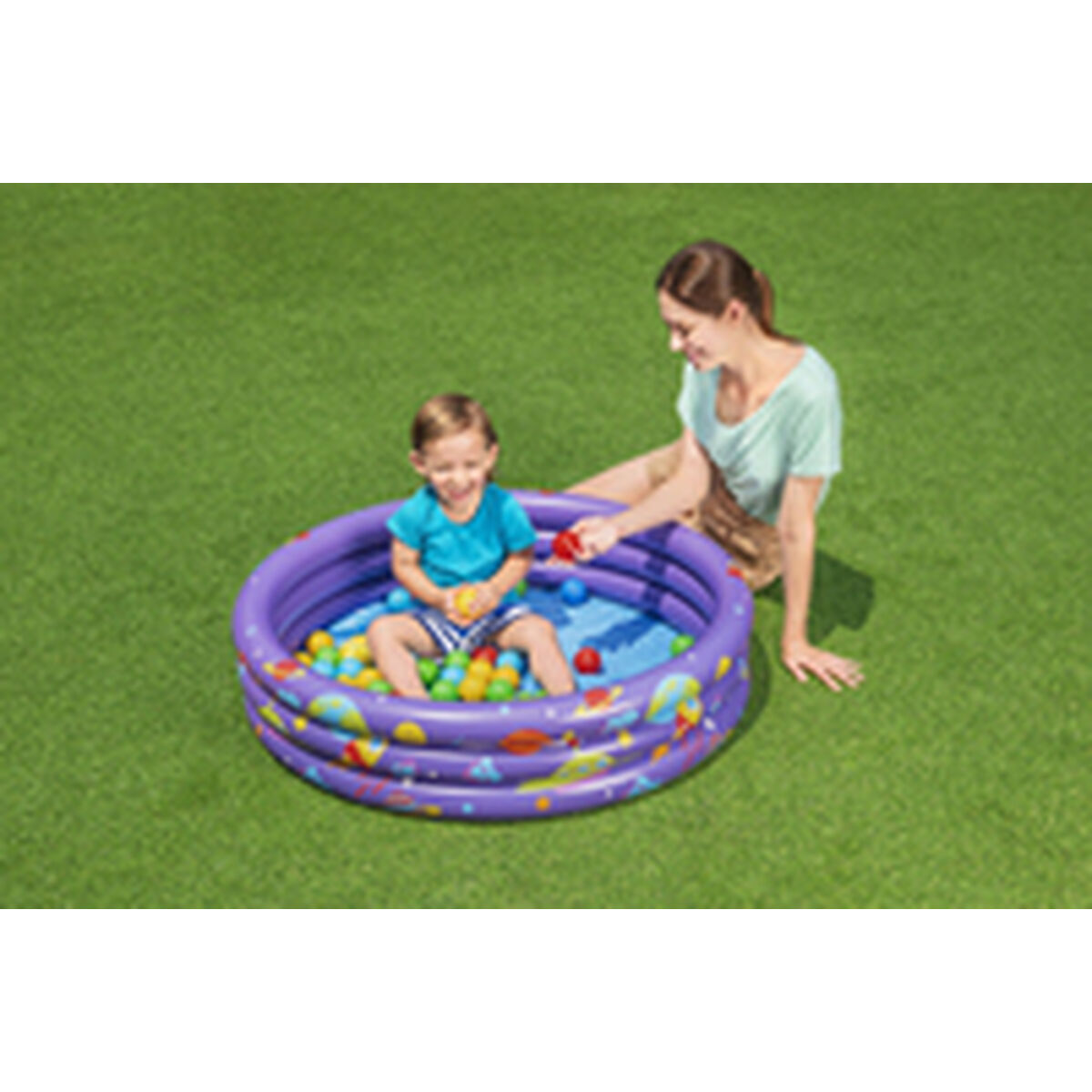Baseins ar Bumbām Bestway 102 x 25 cm